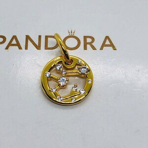✨🔥Pandora Diamond Halo Sagittarius Charm Constellation Zodiac Pendant Gift